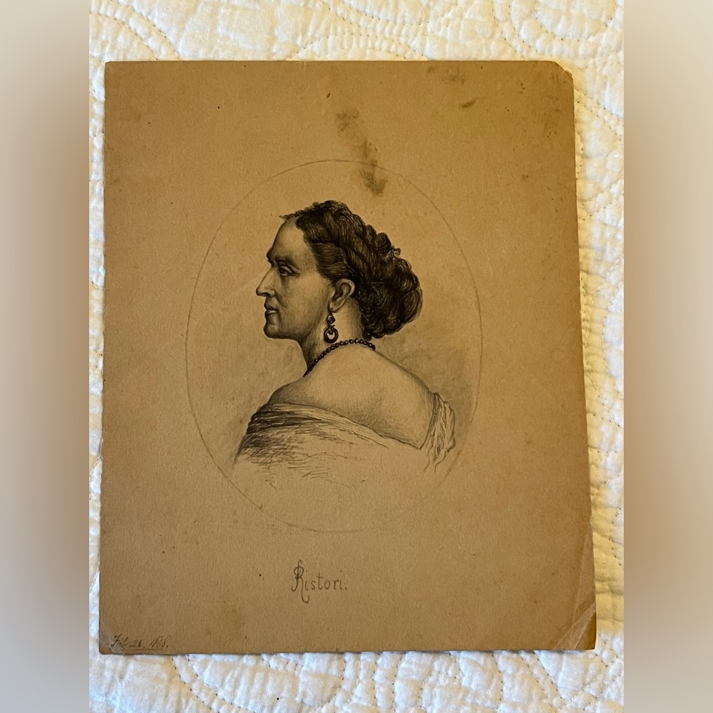1868 Pencil Art Portrait